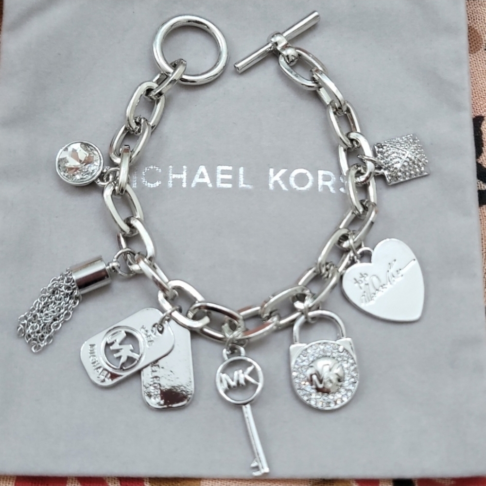 NWOT Michael Kors Charm Bracelet